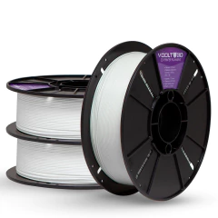 KIT Filamento PLA Branco Velvet - 3Kg - comprar online