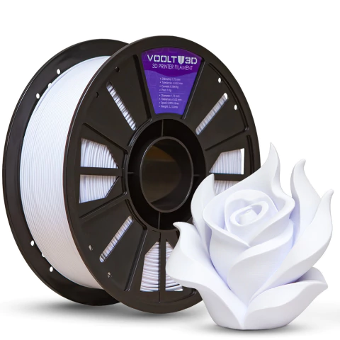 Filamento PLA Branco Velvet High Speed Premium - 1Kg - comprar online