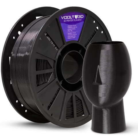 Filamento PETG HF Preto High Fluidity Premium - 1Kg - comprar online