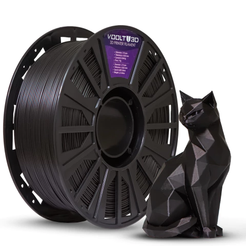 Filamento PLA Preto High Speed Premium - 1Kg - comprar online