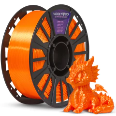 Filamento PLA Laranja V-Silk High Speed Premium - 1Kg - comprar online