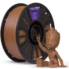 Filamento PLA Tabaco Wood High Speed Premium - PLA com particulas de Madeira - 1Kg - comprar online