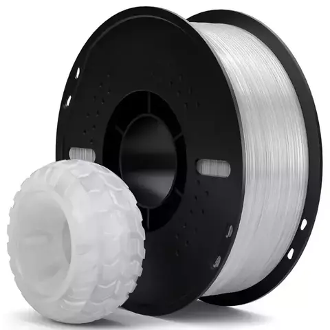 Elegoo Filamento TPU 95A Natural Translúcido Premium - 1Kg - comprar online