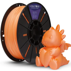 Filamento PLA Laranja Macaron Velvet High Speed Premium - 1Kg - comprar online