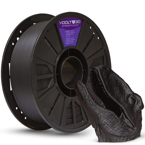 Filamento PLA Preto Velvet High Speed Premium - 1Kg - comprar online