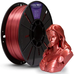 Filamento PLA Bronze V-Silk High Speed Premium - 1Kg - comprar online