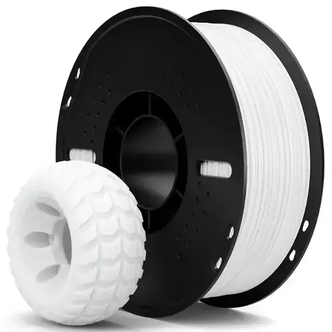Elegoo Filamento TPU 95A Branco Premium - 1Kg - comprar online