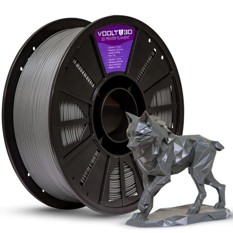 Filamento PLA Cinza Grafite High Speed Premium - 1Kg - comprar online