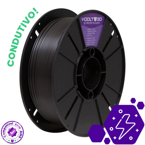 Filamento PLA com Grafeno Condutivo - 250g - comprar online