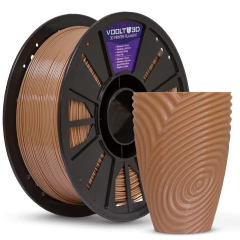 Filamento PETG HF Marrom Cappuccino High Fluidity Premium - 1Kg - comprar online