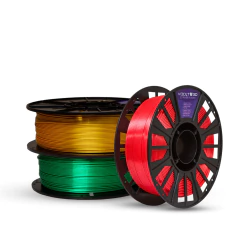KIT Filamento PLA V-Silk - Dourado | Verde | Vermelho - comprar online